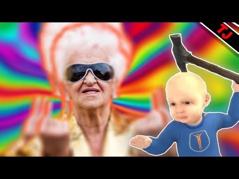 Babysitting with Granny (granny simulator)