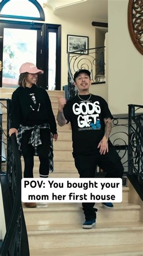 POV: You bought your mom her first house