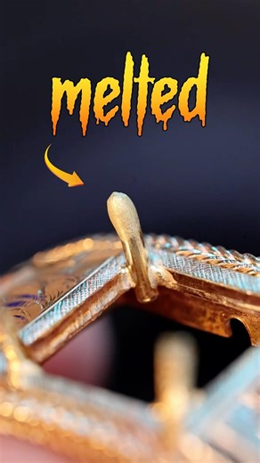 I gutted this watch to make room for a giant gemstone