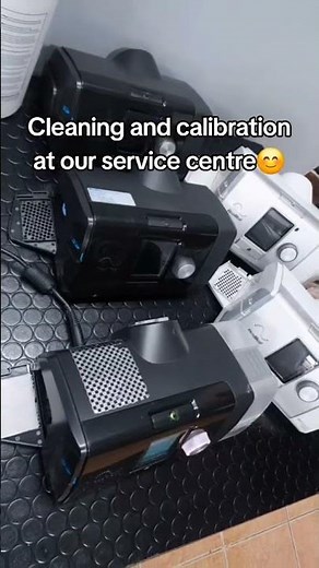 Cleaning and calibration of ResMed CPAP and BiPAP Machines.