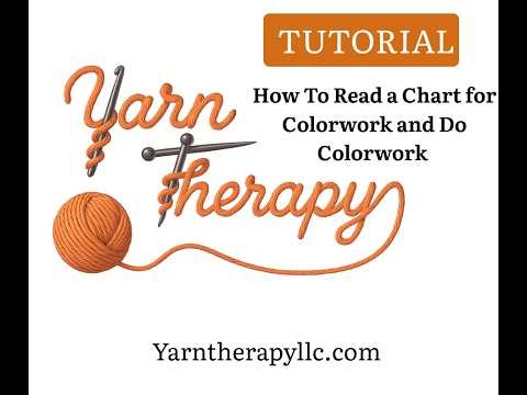 How to Read a Chart for Colorwork and Doing Colorwork Knitting