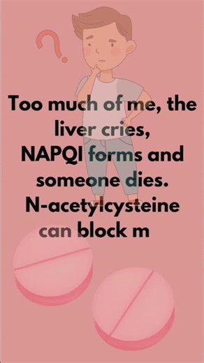Riddle Pharmacology #riddle #pharmacology #NAPQI #overdose
