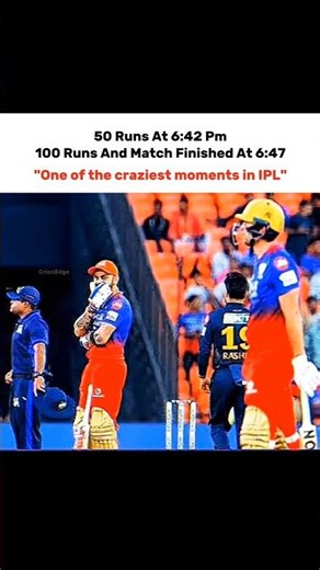 The Craziest Moments In IPL 🥶😳