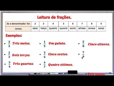 LEITURA DE FRAÇÕES