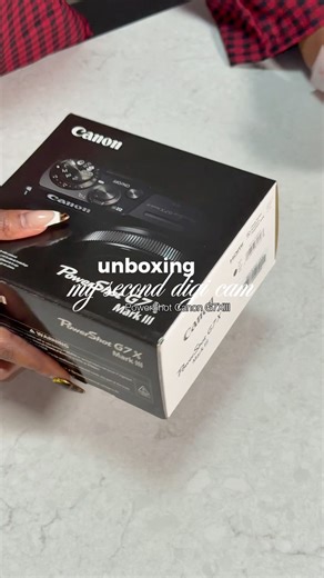 pov: the girlies version of a PS5 - a canong7xiii 🥰. gifted myself this for Christmas 🙏🏽