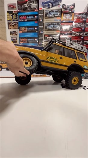 “Attention: the MOST DETAILED Discovery Camel Trophy RC on the market‼️