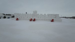 World's largest snow maze open for winter in Manitoba