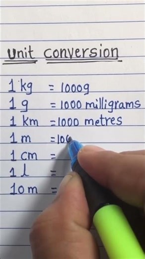 Unit Conversion #maths #mathstricks #easy #tricksandsolutions #fyp