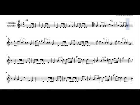 Funeral March Sheet Music for Trumpet and Flugelhorn Chopin