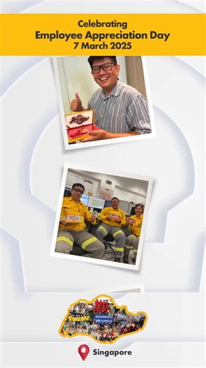 Happy Employee Appreciation Day! 🎉 Employee Appreciation Day is celebrated on the first Friday in March. A heartfelt shoutout to our incredible employees who work hard to keep everything running smoothly. Your dedication, whether in promoting our business, assisting customers, or making a difference in communities, truly enhances Shell's journey in Singapore. Thank you for your unwavering commitment and hard work. Keep shining and making a positive impact! ✨ #ShellSG #EmployeeEngagement #Employ