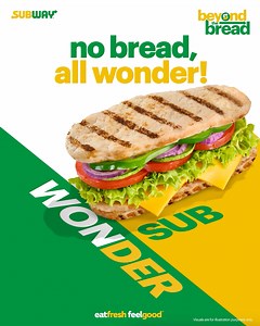 Introducing Subway’s boldest creation that kept us wondering — The Wonder Sub. No bread, just protein-packed oven roasted chicken with all your favourite freshness in between. #BeyondTheBread #WonderSub #SubwayMY | Subway Malaysia
