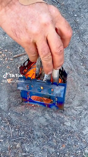Coffee with Bill! there's nothing quite like camping coffee! especially when your water is heated over a wood fire in the firebox freestyle tri-torch ultralight folding stove 👍😎👊 #woodcooking #goat #packgoat #hiking #cookingwithfire #kampateşi #キャンプ #ブッシュクラフト #backpacking #campstove