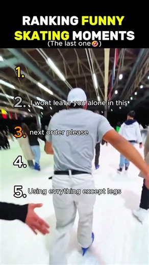 SKATING FAILS 😂⛸️ #funny #fail #shorts