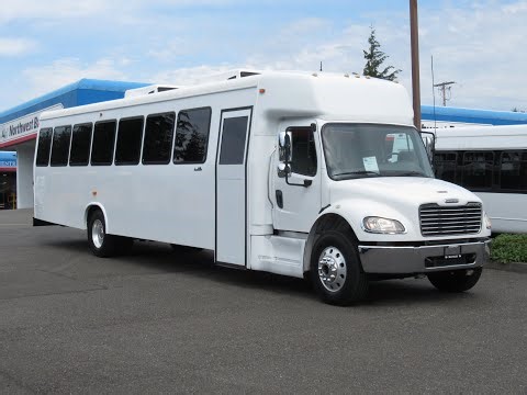 2014 Freightliner Ameritrans 39 Passenger Shuttle Bus - SP2171 - Northwest Bus Sales
