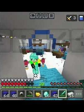 bedwar winning 😜#minecraft #bedrockedition #bedwars