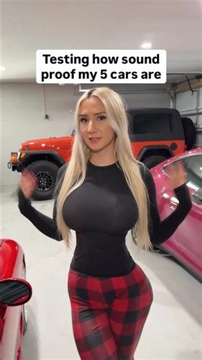 Testing how sound proof my cars are🤗Super car Blondie now you know