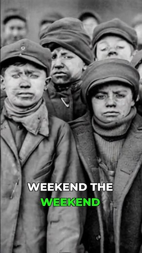 Child factory workers: 12-hour minimum, every single day #history #shocking