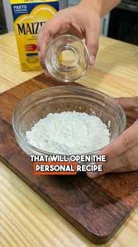 Looking for a simple, natural way to absorb excess oil on your face? 🌽 #healthy #Recipe #remedy #Ed