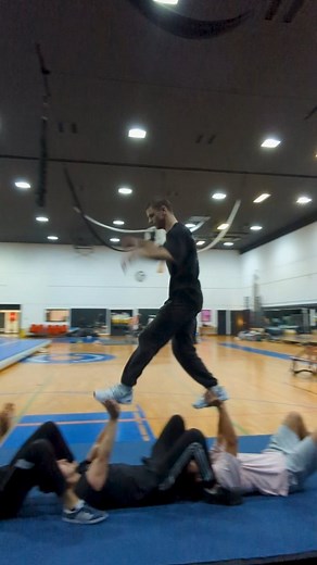 8.8K views · 18 comments | Step by step pushing the limits of balance  #teamchallenge #acro #acrobatics #circusinspiration #circuslife #challenge #teamtraining #gymnastics | DDC Entertainment | Facebook