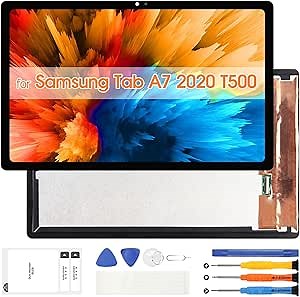 LCD for Samsung Galaxy Tab A7 T500 Screen Replacement - for Galaxy Tab A7 2020 10.4 inch SM-T500 T505 T505N LCD Display Touch Digitizer Full Assembly with Repair Tools