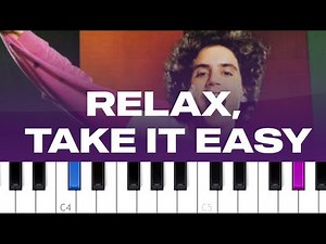 MIKA - Relax, Take It Easy (piano tutorial)