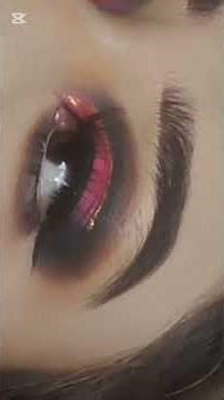 Super dramatic Colorful Cut Crease Makeup Tutorial #subscribe #makeuptutorial #cutcrease