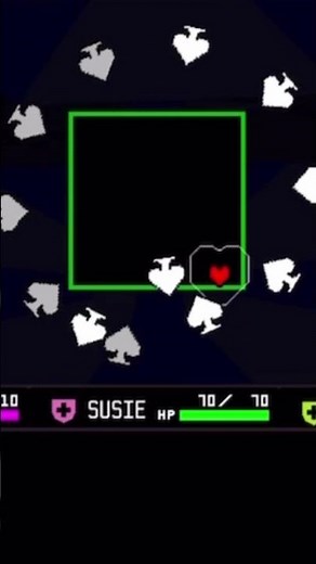 How to avoid the Ring-Around attack in Jevil Boss Fight #deltarune #deltarunechapter1 #jevil