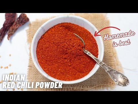 Easy Homemade Indian Red Chili Powder