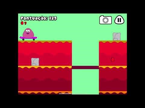 Pou game over effects with 4