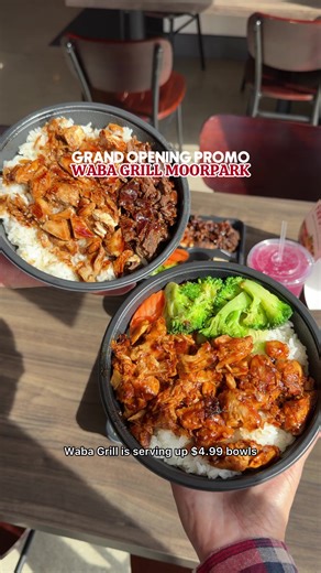 Celebrate Moorpark Grand Opening at WaBa Grill!