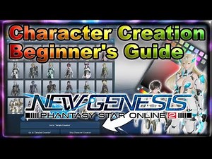 PSO2 NGS || Character Creation Beginner's Guide for New & Returning Players 2023