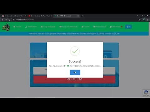 *ALL NEW ROBUX PROMO CODES ON (SWEETRBX) SEPTEMBER 2020!*