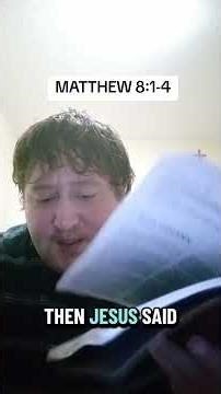 Matthew 8 1-4