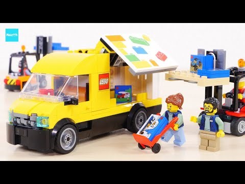 LEGO City LEGO Delivery Van 60500 / LEGO City The LEGO Van Speed ​​Build & Review