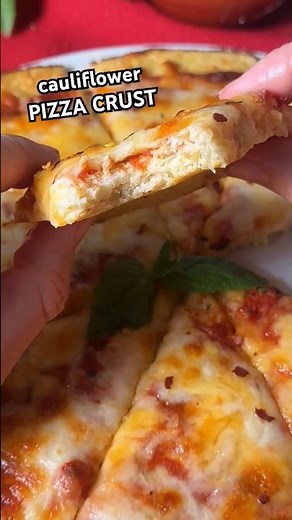 Truly so good cauliflower pizza crust 🍕