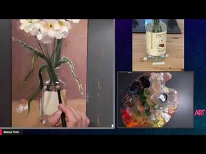 How to Paint Leaves and Stems in Oil with Mandy Theis
