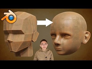 Simple Blender Head Sculpting Tutorial