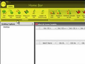 Datacolor Select QC Instrument Setup and Interface