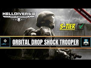 Helldivers 2: Orbital Drop Shock Trooper "Bullfrog" Loadout - S TIER for Hardest Difficulty