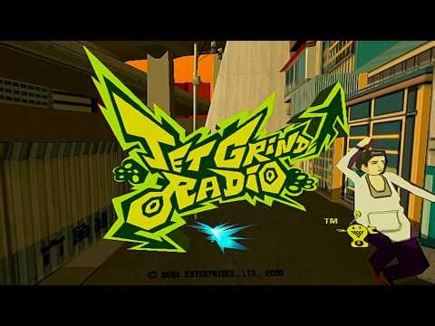 Jet Set Radio Intro (Dreamcast) — Original Opening Cinematic (4K)