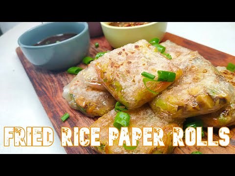 Tasty Fried Rice Paper Rolls Recipe [Easy Recipe]