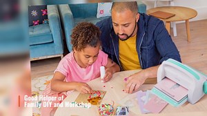 VEVOR Manual Die Cutting and Embossing Machine, Portable Cut Machines, 9 in. Opening Scrapbooking Machine Full Kit Included MQJSD960VRXLW605AV0