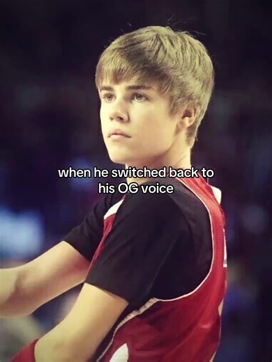 Justin Bieber's OG Voice Era