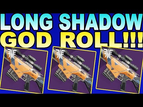 Destiny 2 | HOW TO GET LONG SHADOW SNIPER & LONG SHADOW SNIPER GOD ROLL!