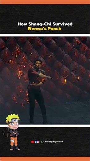 How Shang-Chi Survived Wenwu’s Punch 😳