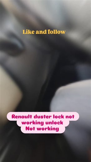 new way car decors repairing on Instagram: "Renault duster car main lock unlock kam nahi kar raha ho to thik kaise bcm problem #daster #renault #bcm #repair #car"