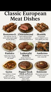 85K views · 266 reactions | Classic European Meat Dishes | Chef Jahed | Facebook