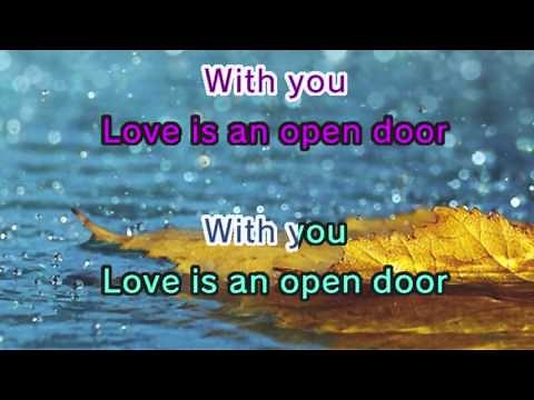 Love Is An Open Door - Frozen (Karaoke and Lyric Version)