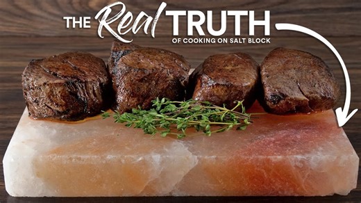 What happens when you cook every meat on a salt block