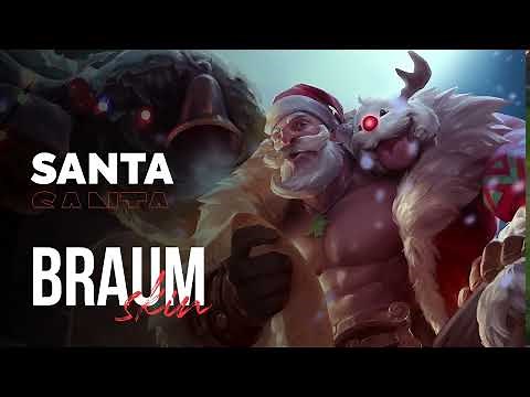Santa Braum - OP.GG Skin Review - League of Legends
